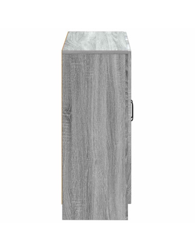 Mobiletto da Bagno UTRECHT Sonoma grigio 59,5 x 31 x 77 cm