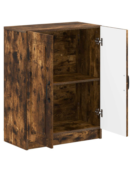 Mobiletto da Bagno UTRECHT Rovere Fumo 59,5 x 31 x 77 cm