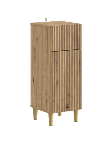 Mobiletto da Bagno ARNHEM Rovere Artigianale 30 x 31 x 80 cm