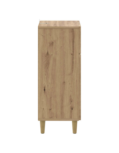 Mobiletto da Bagno ARNHEM Rovere Artigianale 30 x 31 x 80 cm