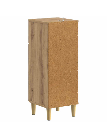 Mobiletto da Bagno ARNHEM Rovere Artigianale 30 x 31 x 80 cm