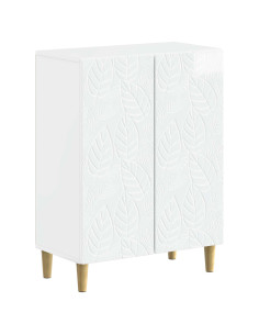 Mobiletto da Bagno DELFT Bianco Lucido 59,5 x 31 x 80 cm