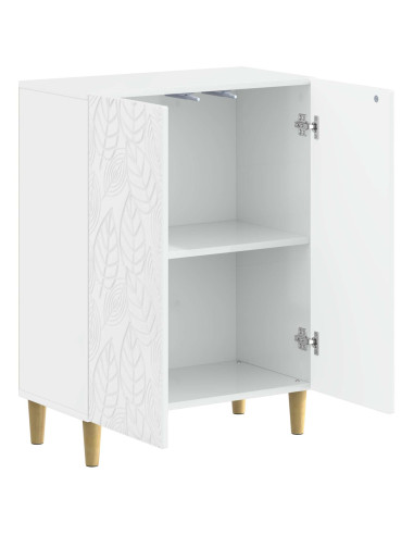 Mobiletto da Bagno DELFT Bianco Lucido 59,5 x 31 x 80 cm