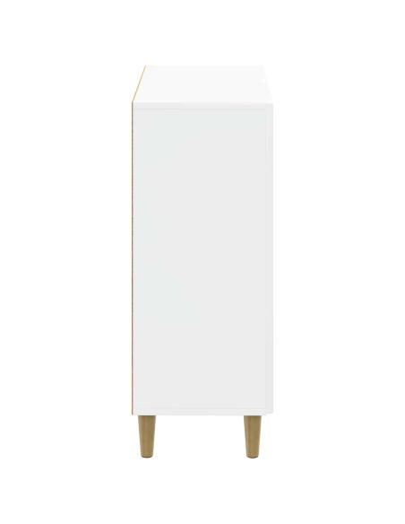 Mobiletto da Bagno DELFT Bianco Lucido 59,5 x 31 x 80 cm
