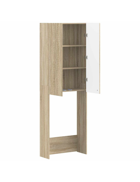 Mobile Bagno DELFT Rovere Sonoma 66 x 25,5 x 190 cm