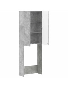 Mobile Bagno DELFT Grigio Cemento 66 x 25,5 x 190 cm 2