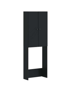 Mobile Bagno BREDA Nero 66 x 25,5 x 190 cm Legno ingegnerizzato