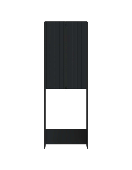 Mobile Bagno ZWOLLE Nero 66 x 25,5 x 190 cm