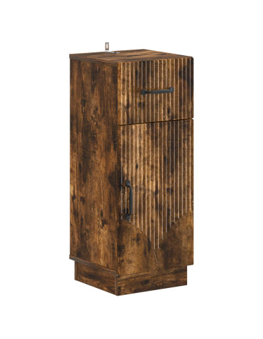 Mobiletto da Bagno HOORN Rovere Fumo 30 x 31 x 77 cm