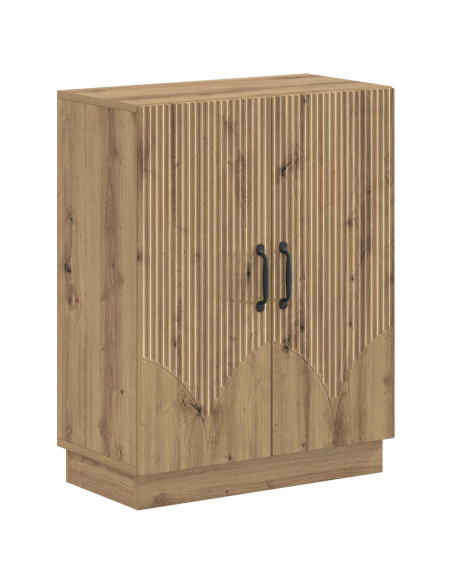 Mobiletto da Bagno HOORN Rovere Artigianale 59,5 x 31 x 77 cm