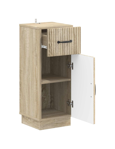 Mobiletto da Bagno HOORN Rovere Sonoma 30 x 31 x 77 cm
