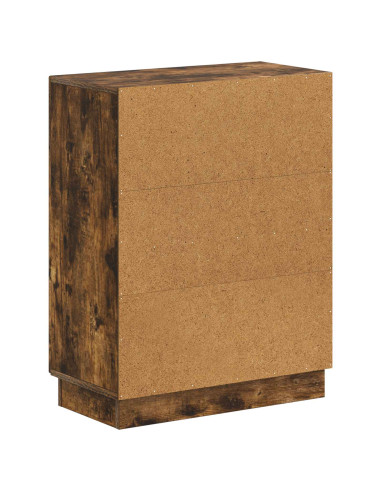 Mobiletto da Bagno HOORN Rovere Fumo 59,5 x 31 x 77 cm