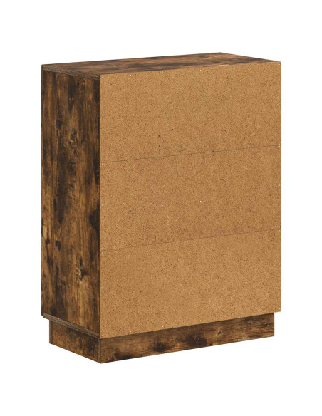 Mobiletto da Bagno HOORN Rovere Fumo 59,5 x 31 x 77 cm