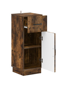Mobiletto da Bagno HOORN Rovere Fumo 30 x 31 x 77 cm 2