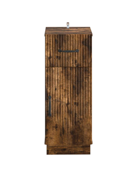 Mobiletto da Bagno HOORN Rovere Fumo 30 x 31 x 77 cm