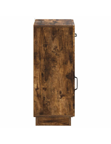 Mobiletto da Bagno HOORN Rovere Fumo 30 x 31 x 77 cm