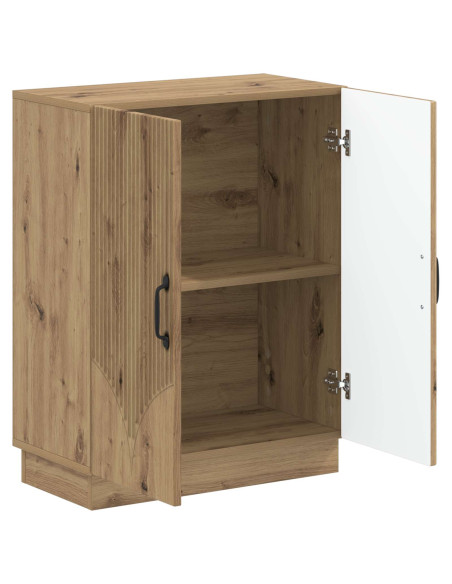 Mobiletto da Bagno HOORN Rovere Artigianale 59,5 x 31 x 77 cm