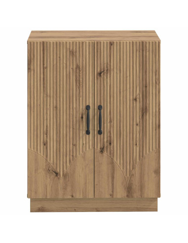 Mobiletto da Bagno HOORN Rovere Artigianale 59,5 x 31 x 77 cm