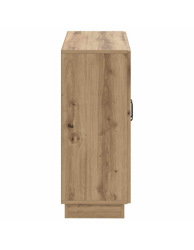 Mobiletto da Bagno HOORN Rovere Artigianale 59,5 x 31 x 77 cm