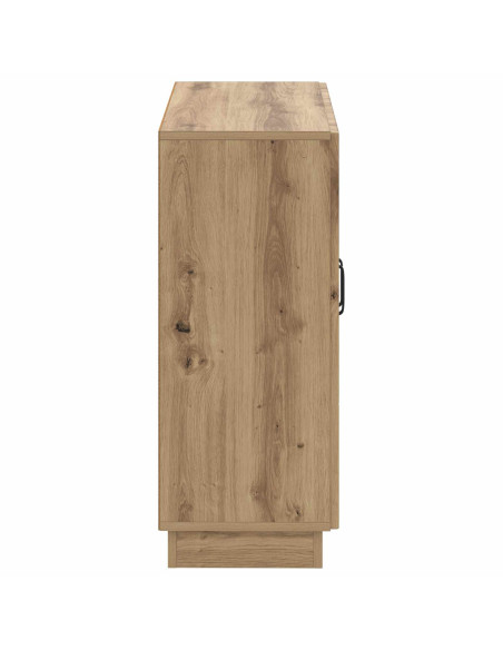 Mobiletto da Bagno HOORN Rovere Artigianale 59,5 x 31 x 77 cm
