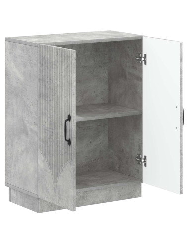 Mobiletto da Bagno HOORN Grigio Cemento 59,5 x 31 x 77 cm