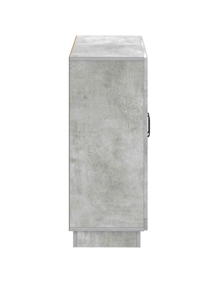 Mobiletto da Bagno HOORN Grigio Cemento 59,5 x 31 x 77 cm