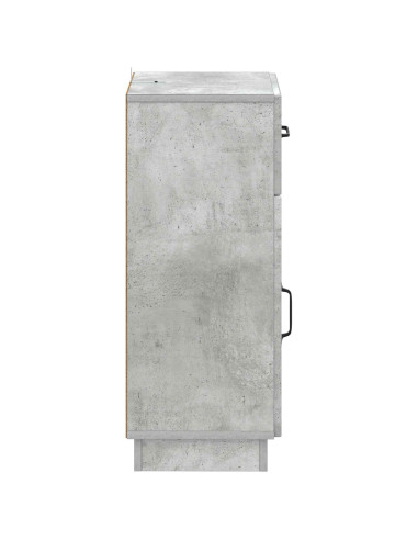 Mobiletto da Bagno HOORN Grigio Cemento 30 x 31 x 77 cm