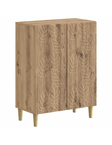 Mobiletto da Bagno DELFT Rovere Artigianale 59,5 x 31 x 80 cm