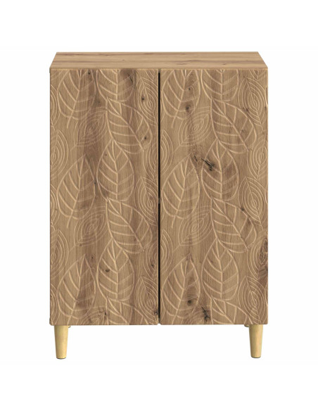 Mobiletto da Bagno DELFT Rovere Artigianale 59,5 x 31 x 80 cm