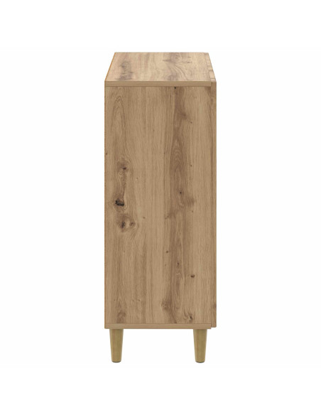 Mobiletto da Bagno DELFT Rovere Artigianale 59,5 x 31 x 80 cm