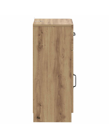 Mobiletto da Bagno UTRECHT Rovere Artigianale 30 x 31 x 77 cm
