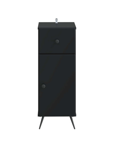 Mobiletto da Bagno BREDA Nero 30 x 31 x 80 cm