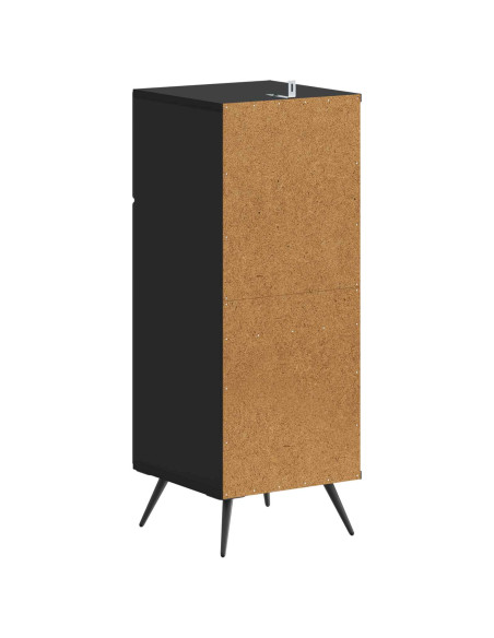Mobiletto da Bagno BREDA Nero 30 x 31 x 80 cm