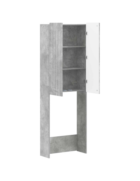 Mobile Bagno ZWOLLE Grigio Cemento 66 x 25,5 x 190 cm