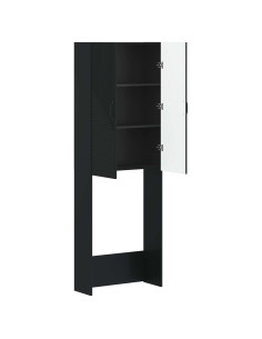 Mobile Bagno HAARLEM Nero 66 x 25,5 x 190 cm 2