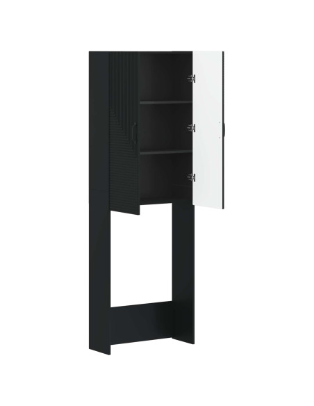 Mobile Bagno HAARLEM Nero 66 x 25,5 x 190 cm