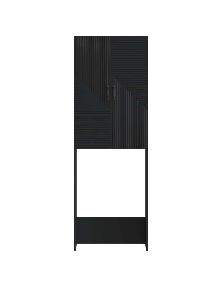 Mobile Bagno HAARLEM Nero 66 x 25,5 x 190 cm
