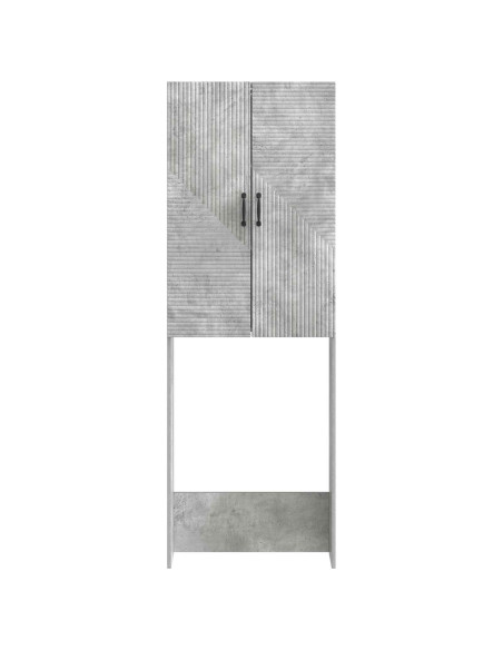 Mobile Bagno HAARLEM Grigio Cemento 66 x 25,5 x 190 cm