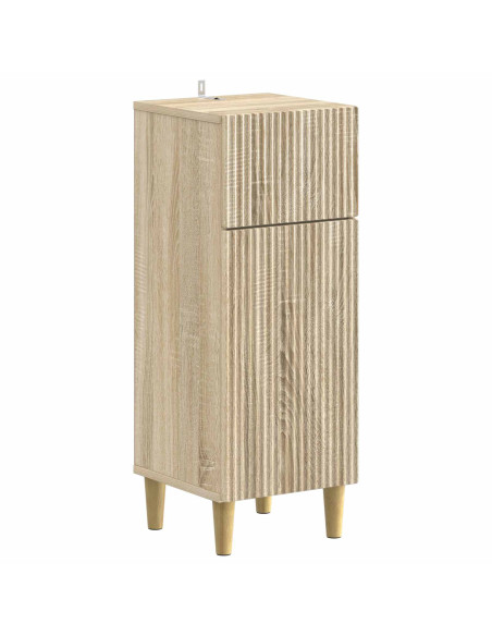 Mobiletto da Bagno ARNHEM Rovere Sonoma 30 x 31 x 80 cm