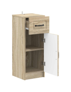 Mobiletto da Bagno UTRECHT Rovere Sonoma 30 x 31 x 77 cm 2