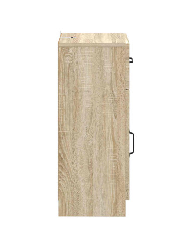 Mobiletto da Bagno UTRECHT Rovere Sonoma 30 x 31 x 77 cm