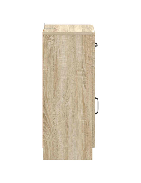 Mobiletto da Bagno UTRECHT Rovere Sonoma 30 x 31 x 77 cm