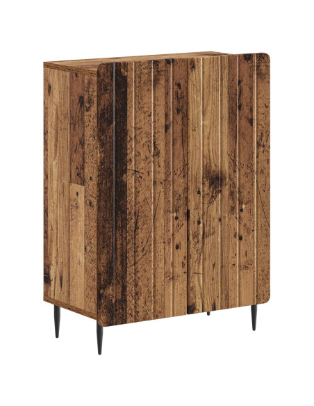 Mobiletto da Bagno ZWOLLE Legno antico 59,5 x 31 x 79,5 cm