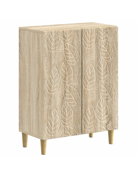 Mobiletto da Bagno DELFT Rovere Sonoma 59,5 x 31 x 80 cm