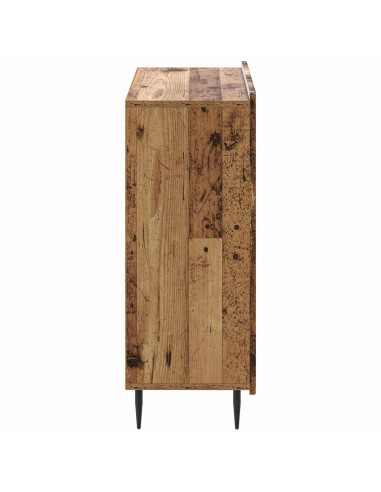 Mobiletto da Bagno ZWOLLE Legno antico 59,5 x 31 x 79,5 cm