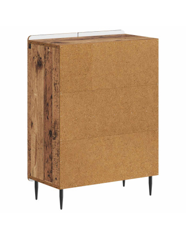 Mobiletto da Bagno ZWOLLE Legno antico 59,5 x 31 x 79,5 cm