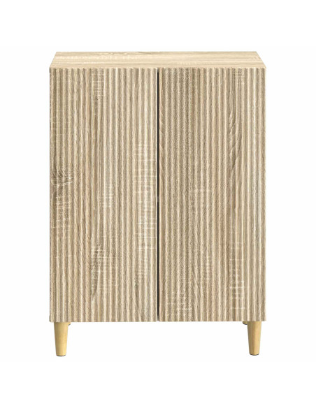 Mobiletto da Bagno ARNHEM Rovere Sonoma 59,5 x 31 x 80 cm