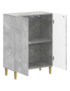 Mobiletto da Bagno ARNHEM Grigio Cemento 59,5 x 31 x 80 cm 2
