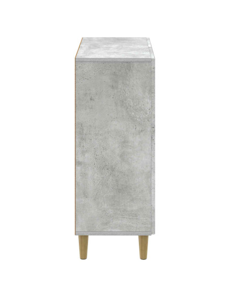 Mobiletto da Bagno ARNHEM Grigio Cemento 59,5 x 31 x 80 cm