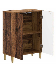 Mobiletto da Bagno ARNHEM Legno antico 59,5 x 31 x 80 cm 2